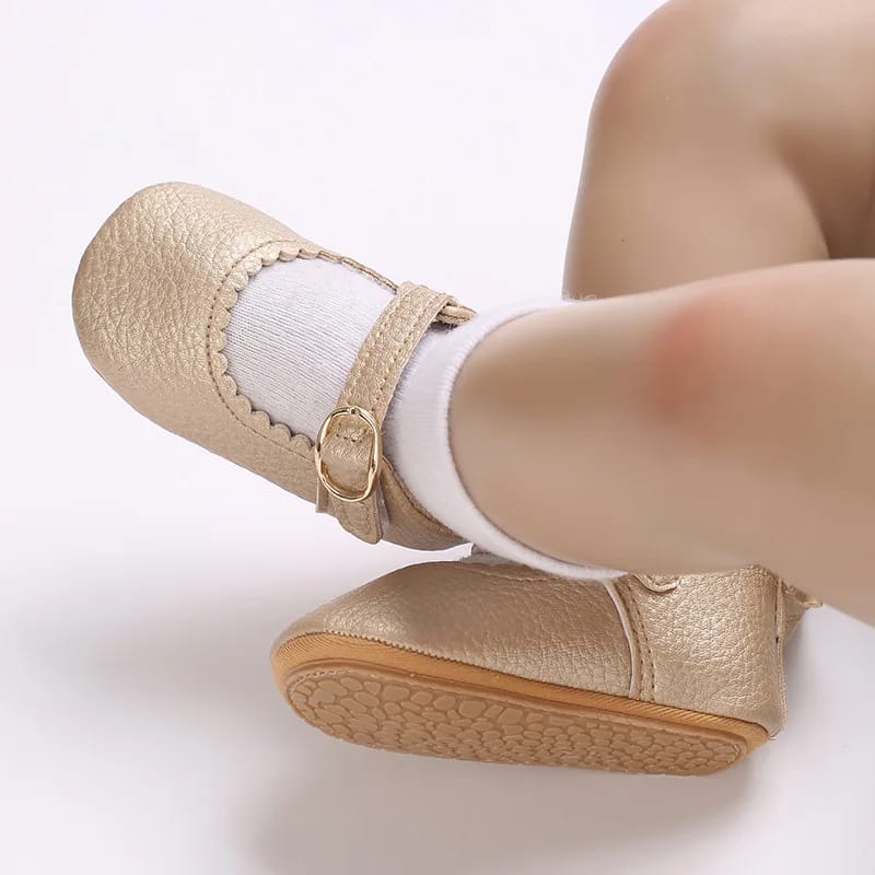 Golden Baby Princess Shoes SH7088C