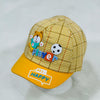Children's Fashion Yellow Player Cap CP5019D