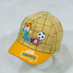 Children's Fashion Yellow Player Cap CP5019D