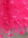 Baby Girl Birthday Party Gown Bowknot Decor Sleeveless Design Toddler Girl Princess Dress For Celebration FD6103F