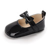 Black Baby Princess Soft Sole Booties BTS9114B