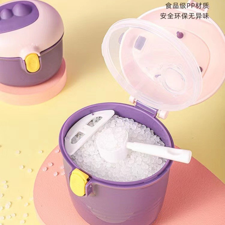 Purple Infant Milk Powder Box Portable Baby Food Storage Box BCP1020B