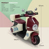 Battery Operated Scooty with Light, Music & Storage for Kids BCP1062D