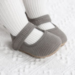 Gray Toddler Baby Girls Shoes SH7145A