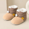 JF Premium Camel Beige Cozy Winter Shoes SH7188B