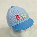 Fashion Baby Sky Blue & White Bling Cap CP5024D