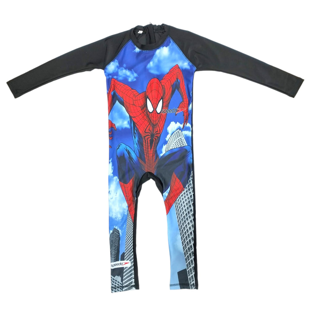 Spiderman Full Sleeves Swimsuit SWM6056A