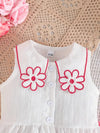 Girls' Vacation Style Fashion Shorts Set, Perfect for Outdoor FD6141G
