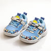 Blue Cute Cartoon Comfortable Sneakers, Lightweight Non Slip Shoes SH7176A