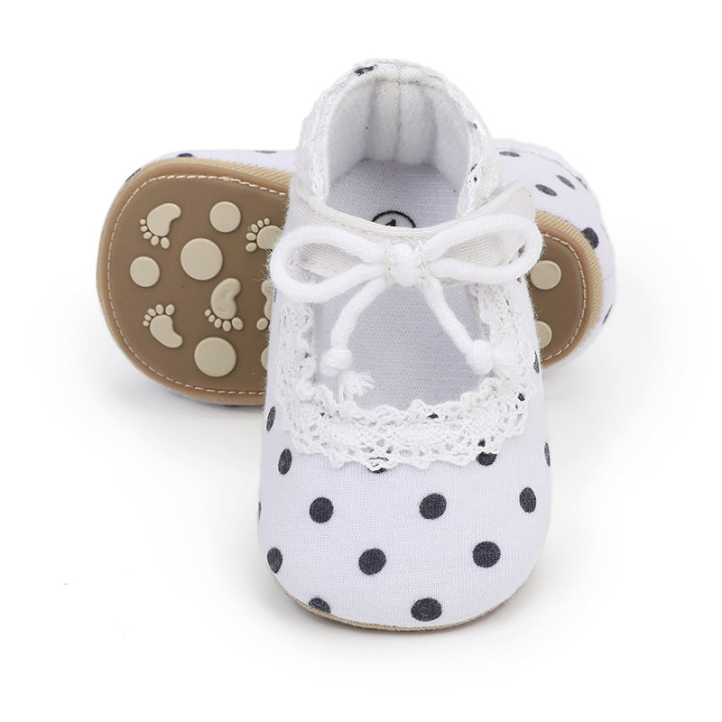 White Princess Lovely Toddler Baby Girls Shoes SH7143C