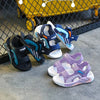 New Kids' Purple Cute and Simple Trendy Spring/Summer Comfortable - Non-Slip PVC Sole with Hook & Loop Closure Sandals SDL7585B