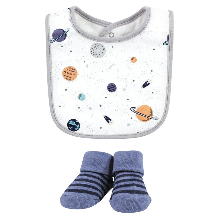 HB 5 Pieces Bibs & Socks Set, Beyond Awesome BB2019G