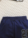 Baby Boys Comfortable Hoodie & Casual Trousers Two-piece Set With Cartoon Basketball Print For Sports TS6099F