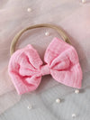 Chic Pink and White Butterfly Print Dress for Girls - Sleeveless Ruffle Bow Tulle Skirt with Floral Embroidery, Perfect for Spring and Summer FD6109F