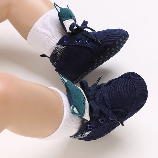 Navy Blue Baby Toddler Warm Booties BTS9111B