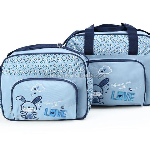 Sky Blue 2-Piece Bag with Mat BG5506A