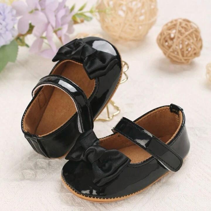 Baby Girls Black Shoes SH7096B