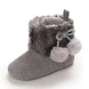 Gray Cute Comfortable Baby Warm Shoes SH7152B