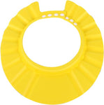 Yellow Adjustable Safe Soft Bathing Baby Shower Hair Wash Cap for Children 0-12 Years Old BCP1029C