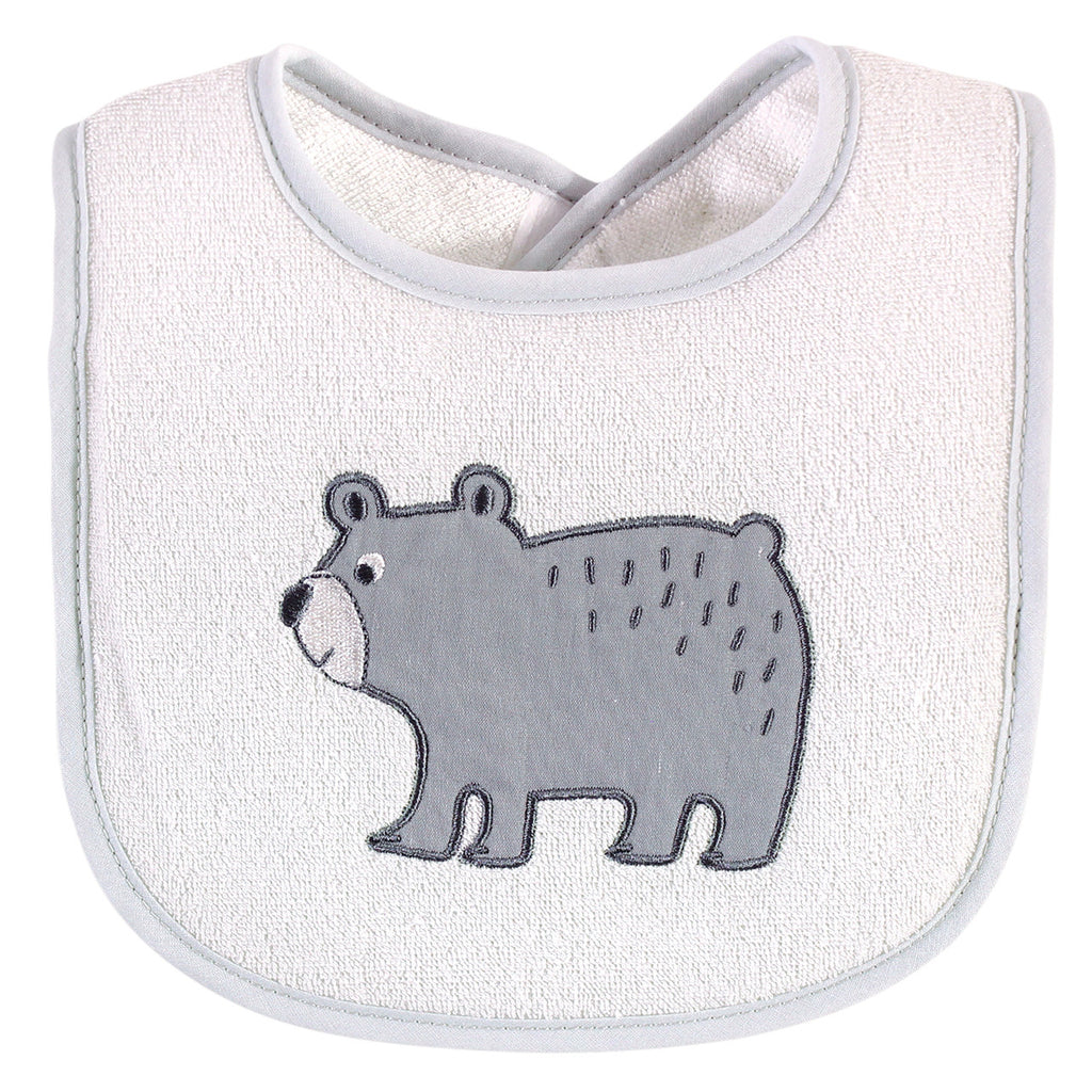 HB Wild & Free Pack of 3 Towel Bibs BB2013D