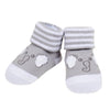 BF Gray Brown Socks Pack of 2 SK3014A