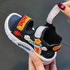 Summer Black New Fashionable Boys' Breathable Open-Toe Sandals, Lightweight and Comfortable, Anti-slip Sandals Suitable for Indoor, Outdoor, Beach, Four Seasons Sandals SDL7552A