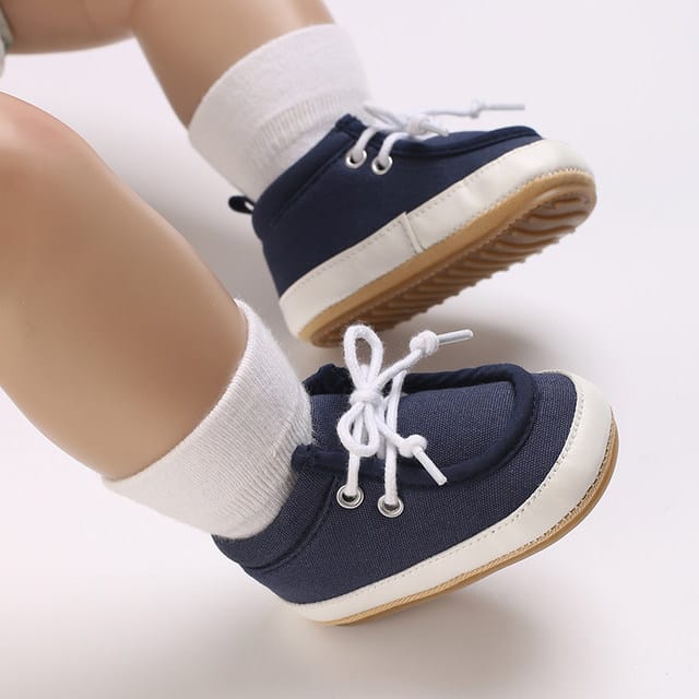 Navy Blue Baby Shoes SH7135B