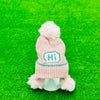 Pink Winter Warm "Hi" Wool Cap CP5005E