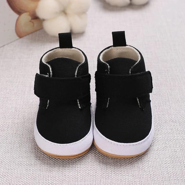 Black Baby Casual Booties BTS9110A