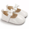 White Baby Princess Soft Sole Booties BTS9114D