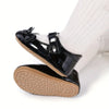 Baby Girls Cute Bow Princess Shoes Infant Magic Sticker Anti-slip Shoes SH7161D
