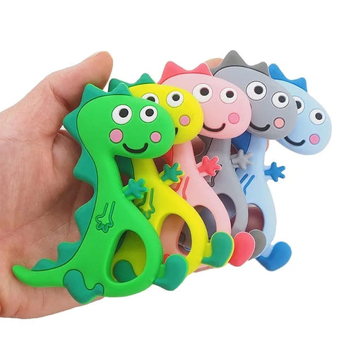 Cartoon Character Silicone Baby Teether BPA Free BCP1041E