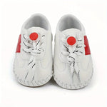 Red & Whte Baby Shoes SH7138A