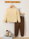 Bear Design Baby Hoodie & Trouser Set - Soft Fleece Stuff, Machine Washable - Perfect for Winter, Perfect for Outdoor TS6419K