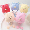 Sky Blue Baby Bear Face Fashion Knitted Warm Winter Wool Cap (1 Years -5 Years) CP5102B