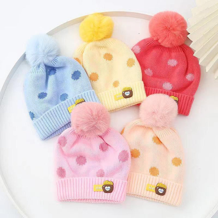 Baby Fashion Warm Winter Wool Cap (0 Months - 24 Months) CP5097