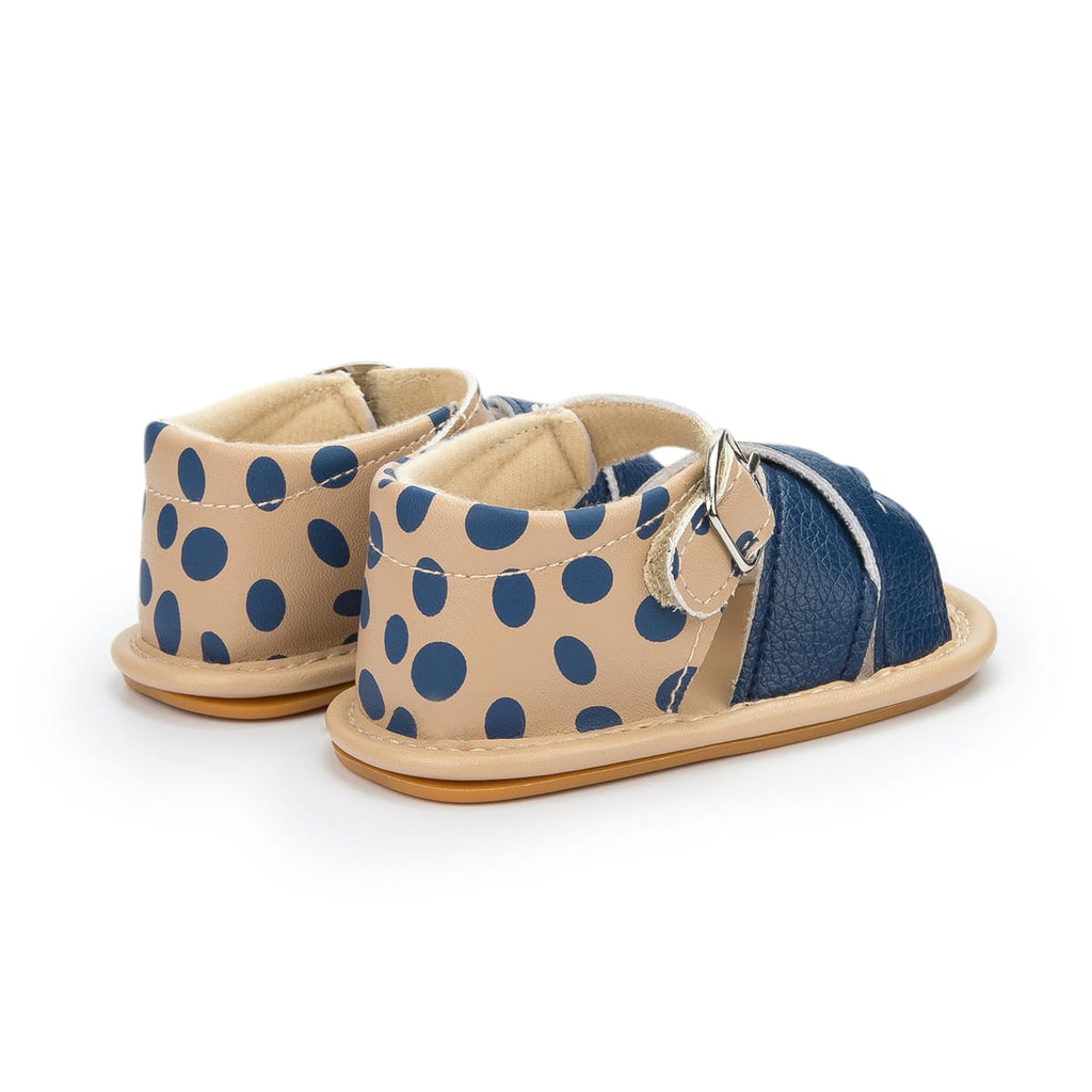 Navy Blue Baby Girls Summer Sandals SDL7536B