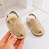 JF Soft Beige / Cream Summer Rubber-Sole Sandals for Boy SDL7588C