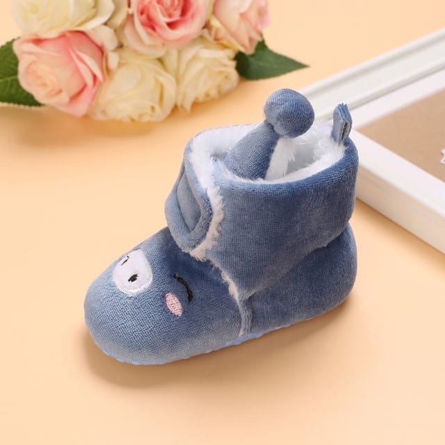 Blue Color Toddlers Winter Fashionable Boys And Girls Shoes SH7147C