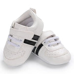 White & Black Non-Slip Baby Shoes SH7140D