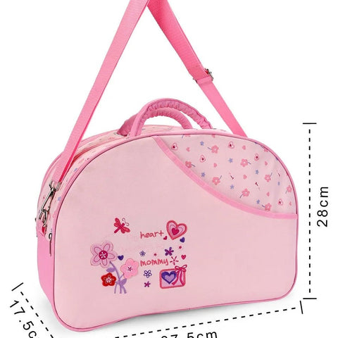 Baby Kingdom Pink Diaper Bag BG5502A