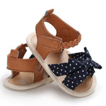 Blue Doted Sandals SDL7507C