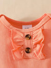 Short-sleeved Ha'er + Flower Print Cake Skirt + Headwear Bow Three-piece Set BS6101I