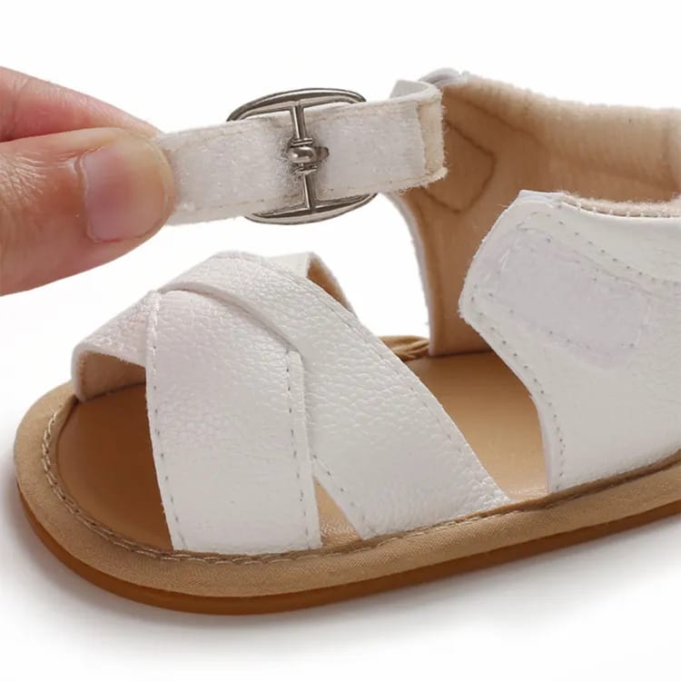 White Baby Girls Summer Sandals SDL7536A