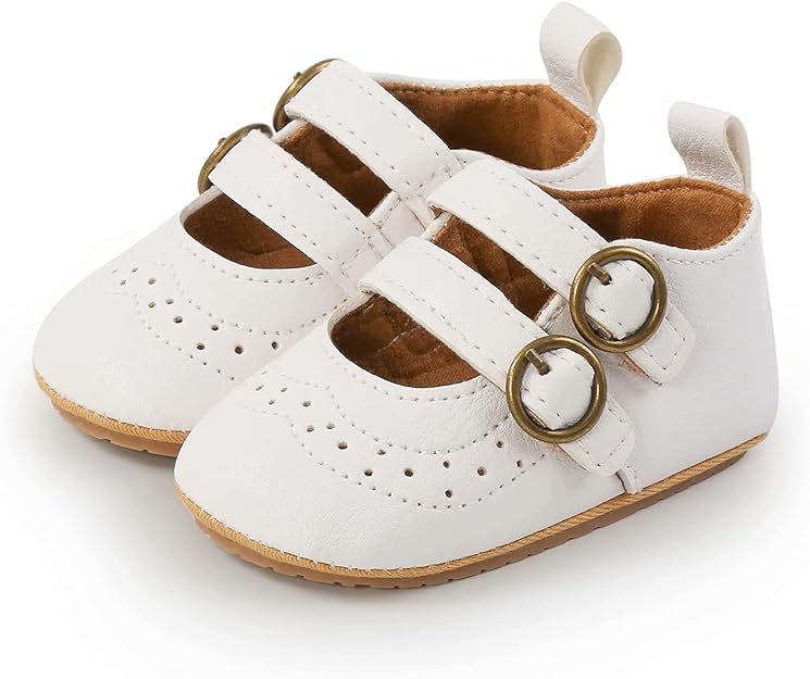 White Baby Girls Shoes SH7089A