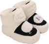 Off White Sheep Baby Fleece Warm Shoes SH7152A