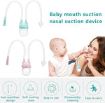 Blue Baby Safety Snotsucker (Manual Nasal Aspirator) Baby Nose Cleaner BCP1046A