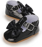 Baby Girls Casual Princess Black Shoes SH7092B