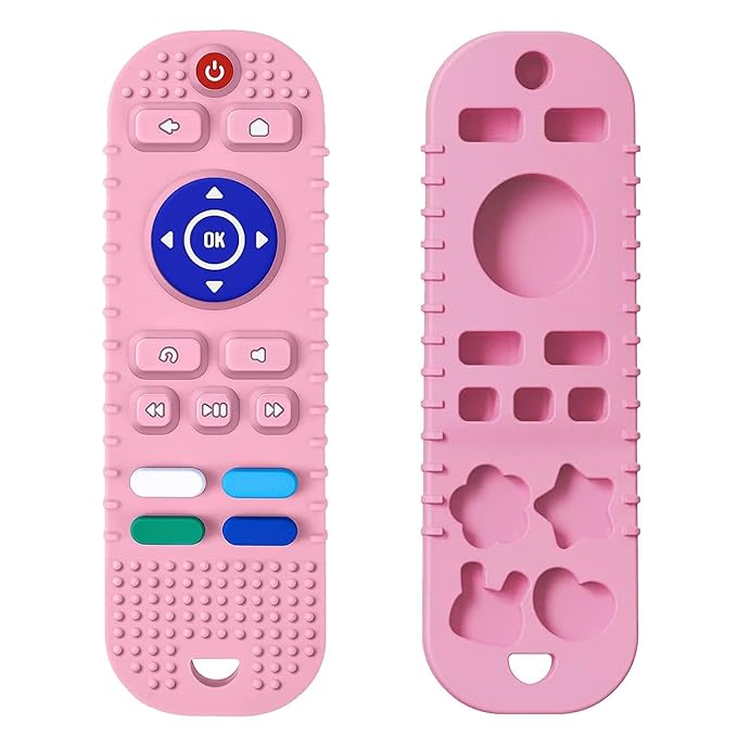 Pink TV Remote Shape Toddlers Theether BCP1033D