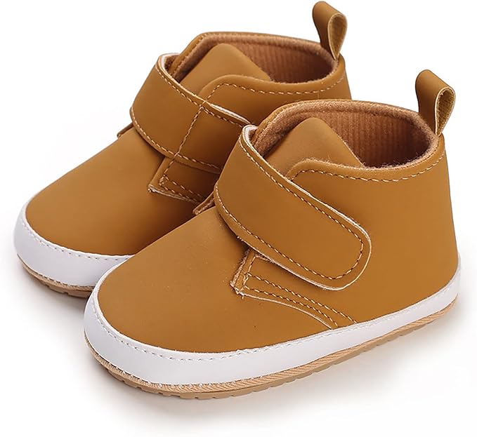 Brown Baby Toddler Shoes Boys and Girls SH7133B